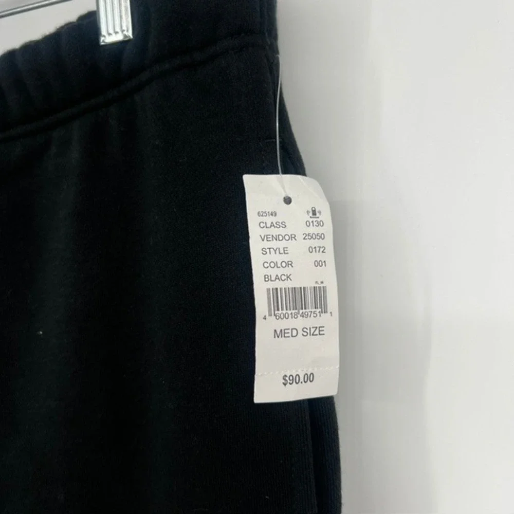 New Fear of God Essentials Men's Black Fleece Sweatpants Joggers Size Medium